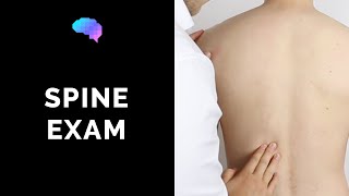 Spine Examination  OSCE Guide  UKMLA  CPSA  PLAB 2 [upl. by Yortal]