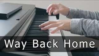 Shaun 숀  Way Back Home Piano Cover by Riyandi Kusuma [upl. by Etnuad]