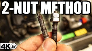 How to Remove a Stuck Stud WORKS EVERY TIME [upl. by Ailehs444]