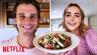 Antoni Cooks for Kiernan Shipka  a Dog Date  Netflix [upl. by Wallford]