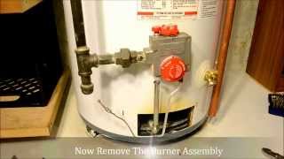 How To Install  Replace a Thermocouple in a Hot Water Heater [upl. by Teriann438]