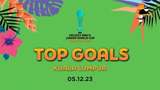 FIH Hockey Mens Junior World Cup 2023 Malaysia  Top Goals from Day 1  risingstars [upl. by Goodhen]