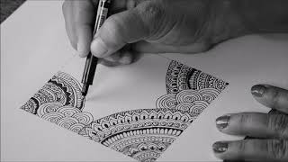 How to draw Mandala Designs for Beginners [upl. by Airom364]