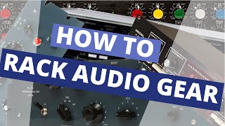 How to rackmount audio gear [upl. by Darce]