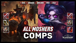 All Moshers Comps  Mosher  Country Origin  TFT [upl. by Letsyrhc259]