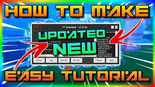 How To Make A Roblox Exploit  Script Executor  Full LUA  Easy Tutorial  Working 2021 [upl. by Bough353]