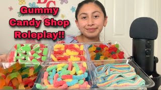 ASMRGummy Candy Shop Roleplay 🍬🍭😋 [upl. by Ijneb423]