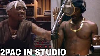 2Pac In Studio [upl. by Billat]