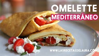 Omelette mediterráneo  Desayuno Saludable [upl. by Aiuqenehs]