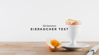 Eierkocher Test 2018 7 Eierkocher getestet und ob man Eier wirklich anstechen muss [upl. by Rehm]