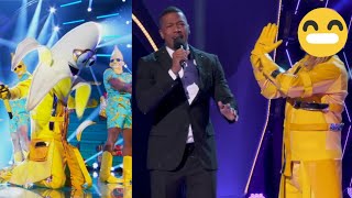 The Masked Singer  The Banana Performances and Reveal 🍌 [upl. by Brinna]