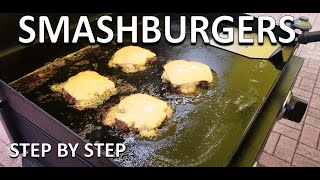 Smashburgers for Beginners on the Blackstone  COOKING WITH BIG CAT 305 [upl. by Elysha]