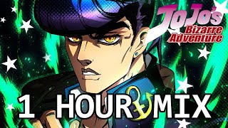 Josuke Theme but its FUNKY LOFI HIP HOP  1 HOUR VERSION [upl. by Lorrad]