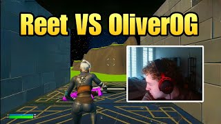 Reet VS OliverOG 1v1 [upl. by Elburt]