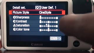 My Canon EOS M Menu Settings stepbystep tutorial [upl. by Carolee645]