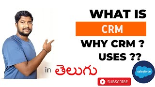 What is CRM  Why CRM  Telugu  Arun [upl. by Ahsaya211]