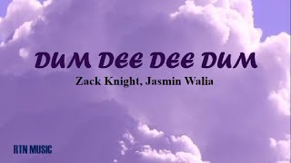 Dum Dee Dee Dum  Zack Knight Jasmin Walia LyricsRTN MUSIC [upl. by Cadmar]