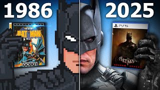 I Played Every Batman Game Ever Made [upl. by Anilorac]