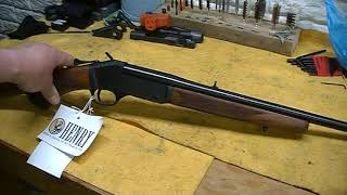 Henry Single Shot Rifle 223556 Unboxing [upl. by Kathye]