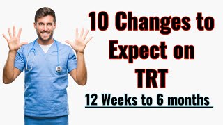 10 Changes to Expect on Testosterone and TRT at 6 months [upl. by Tally]