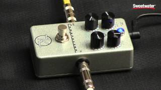 Keeley 4 Knob Compressor Pedal Review by Sweetwater [upl. by Aicilra]