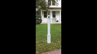 Walpole Outdoors Installation of Lantern Post  Oxford Updated [upl. by Yra]