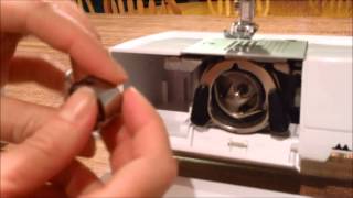 How to Insert a Bobbin on a Singer Sewing Machine [upl. by Kcirdet]