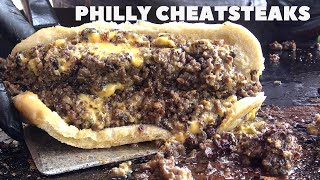 Philly CheatSteaks On The Blackstone Griddle [upl. by Binah]