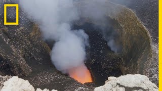 Into Nicaraguas Masaya Volcano  Explorer [upl. by Kiyohara]