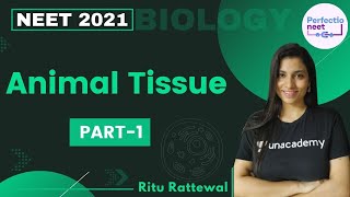 Animal Tissue  Part 1  NEET 2021  NEET Biology  Ritu Rattewal [upl. by Atiluap]