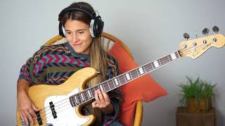 Kinga Głyk  It Gets Funkier IV  Vulfpeck  bass cover [upl. by Leirad]