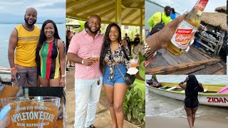 Road trip in Jamaica Appleton Rum Tour  Pelican Bar [upl. by Nyrol]