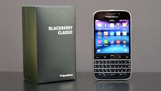 Blackberry Classic Unboxing amp Review [upl. by Ennayd861]