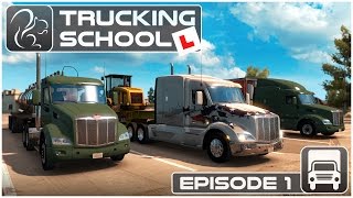 Trucking School  Episode 1  Controls Setup [upl. by Lemon]