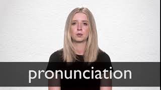 How to pronounce PRONUNCIATION in British English [upl. by Acyssej]