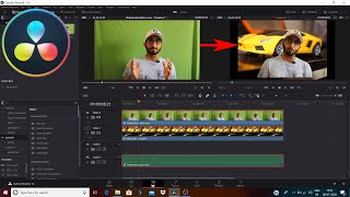 Easy Green Screen RemovalEffect in DaVinci Resolve 16  Chroma Key  HINDI  Unboxing Technology [upl. by Ahsikrats460]