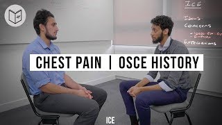 Chest Pain  OSCE history taking for Medical Students  Drs Manual [upl. by Aigroeg579]