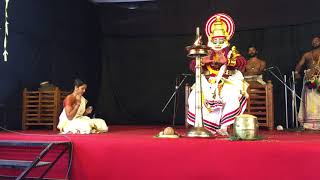 Koodiyattam  Himakaram Kalamandalam Charu Agaru [upl. by Atteugram379]