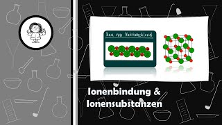 Ionenbindung amp Ionensubstanzen  Natriumchlorid  Schalenmodell [upl. by Bibby]