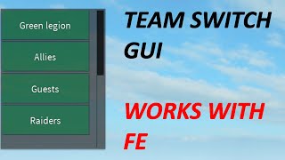 Team SwitchChanger Gui set up tutorial [upl. by Eltsirc]