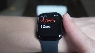 How to use the ECG Feature on Apple Watch Series 5 [upl. by Kidder]