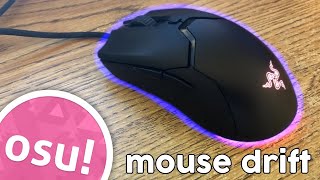 How to fix Mouse Drift in osu [upl. by Einnos]