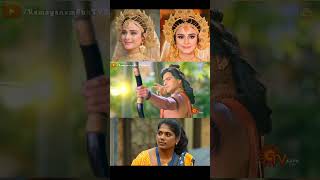 மஞ்சரி 🎤 as மண்டோதரி 🔥  Manjari Mandothari  Ramayanam  SunTV SunTVSerial  ராமாயணம் [upl. by Dwane]