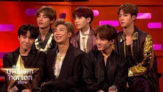 BTS Explain The Meaning Behind Their Name  The Graham Norton Show [upl. by Howell]