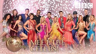 Meet Our Glittering Celebs  BBC Strictly 2018 [upl. by Niltiak]