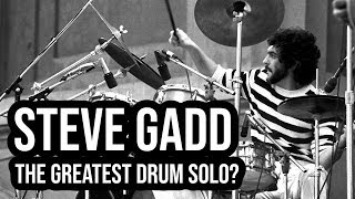 Steve Gadd The DRUM SOLO That Changed Popular Music [upl. by Einnal]