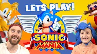 Lets Play Sonic Mania with KidCity Gameplay Part 1 [upl. by Niraj640]