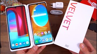 LG Velvet Unboxing [upl. by Svend]