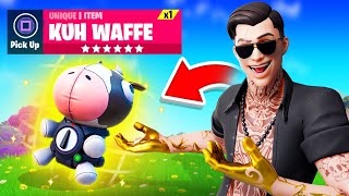 NEUE Mythische KUH WAFFE in Fortnite LEAK [upl. by Ednargel]