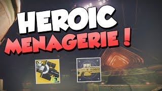 NEW Heroic Menagerie Guide How to Get Izanagis Catalyst Destiny 2 [upl. by Phyllida]